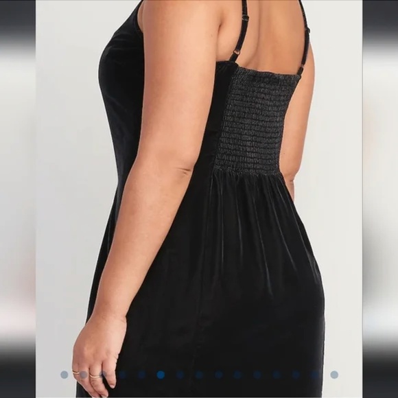 NWOT Velvet Slip Dress - Picture 2 of 2